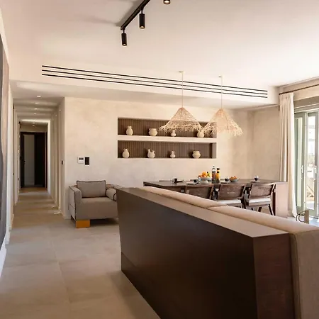 Phoenix With Private Pool & Sea Views Near Naousa Villa *