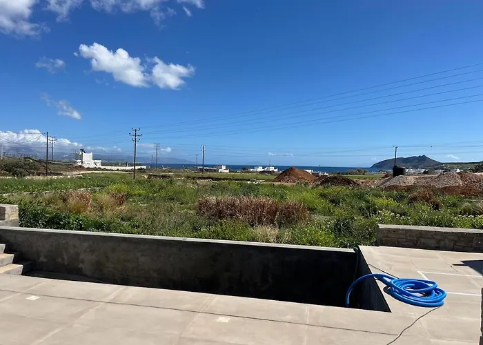 Phoenix With Private Pool & Sea Views Near Naousa Vila