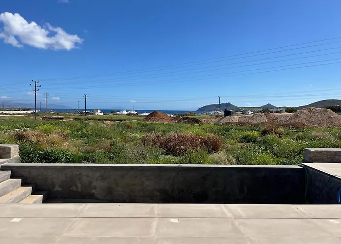 Vila Phoenix With Private Pool & Sea Views Near Naousa Ambelas